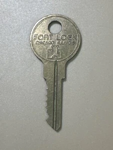 Vintage Factory Fort Lock Schlüssel #L031 - Bild 1 von 2