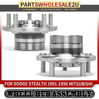 2x Rear Wheel Hub & Bearing Assembly for Dodge Stealth 91-96 Mitsubishi 3000GT - Image 1 of 4