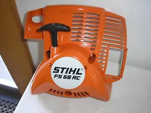 NEW GENUINE OEM STIHL FS 56 RC TRIMMER RECOIL PULL STARTER - Picture 1 of 4