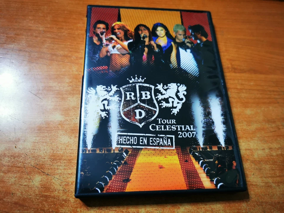 REBELDE Tour celestial 2007 HECHO EN ESPAÑA RBD 2 DVD ANAHI DULCE MARIA 32 TEMAS - Imagen 1 de 3