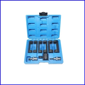 Complete 9pc Auto Repair Tool Set for Strut Nuts & Shock Absorbers - Lightweight - Picture 1 of 8