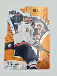 2021-22 Upper Deck Allure Base Orange Slice Die Cut #43 Alex Ovechkin Capitals