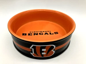 Cincinnati Bengals Ceramic Candy Dish or Pet Bowl 7" diameter - Picture 1 of 7