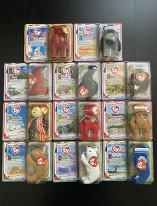 Ty Teenie Beanie Babies McDonalds 2000 Complete set of 11 sealed - Picture 1 of 1