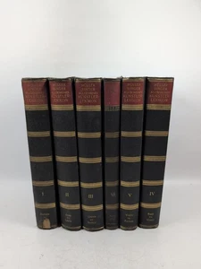 Lot Of 6 Antique German Books 1921: General Visual Artists' Encyclopedia 6 Vol. - Picture 1 of 13