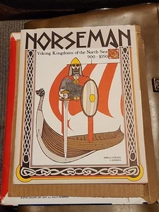 NORSEMAN Vikings of the North Sea UNPUNCHED Simulations Canada 1985 COMPLETE - Picture 1 of 3