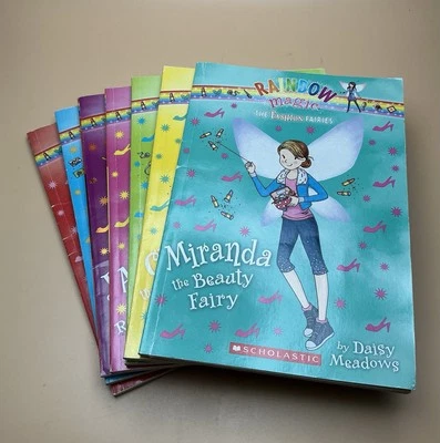 Rainbow Magic THE FASHION FAIRIES Complete Seven Book Set 1-7 Daisy Meadows UEC - Image 1 of 4