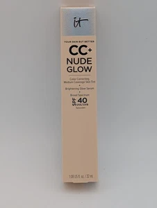CC Nude Glow Lghtweight Foundation+Glow Serum w/SPF 40-1.08 fl oz-Deep Bronze - Picture 1 of 2