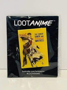 Loot Crate Anime Pin The Combat Baker And Automaton Waitress 2018 Gelb Neu - Bild 1 von 2