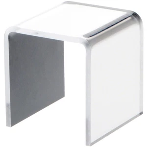 Plymor Mirrored Acrylic Square Display Riser, 2" H x 2" W x 2" D (1/8" thick) - Picture 1 of 1