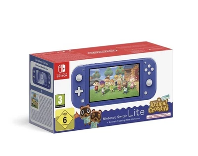 Console Nintendo Switch Lite Limited Edition + Animal Crossing Blu - Immagine 1 di 4