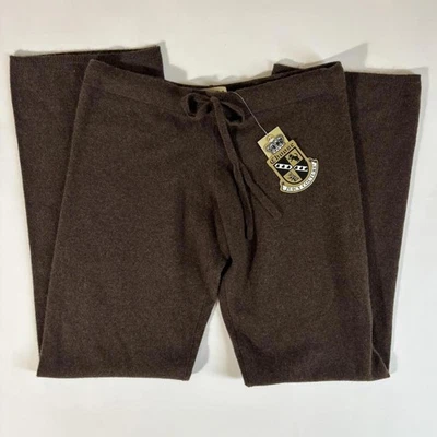NWT juicy couture brown cashmere pants - Image 1 of 4