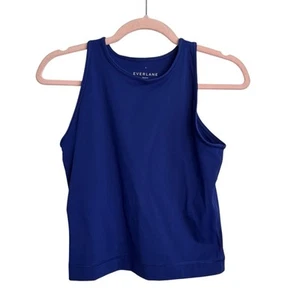 Canotta reggiseno integrato Everlane The Perform blu cobalto - Foto 1 di 6