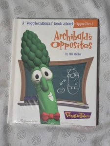Vintage VeggieTales Archibald's Opposites Chick-fil-A Book NEW - Picture 1 of 3