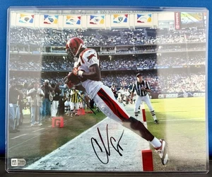 CHAD JOHNSON AUTOGRAPHED 8x10 PHOTO FANATICS AUTHENTIC 🔥🏈🔥 - Picture 1 of 4