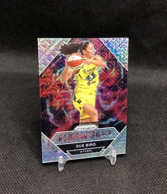 2021 WNBA Prizm Sue Bird “FIREWORKS” /25 MOJO PRIZM SSP No. 18 🎆 THE FEMALE 🐐 - Image 1 of 4
