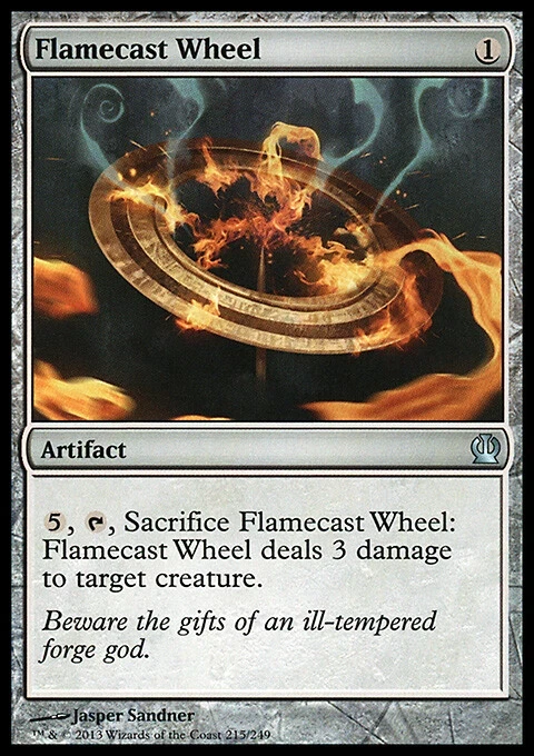 LP Flamecast Wheel (215) Theros MTG - Image 1 of 1
