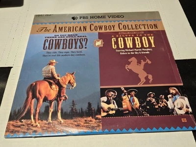 The American Cowboy Collection  Documentary plus Live Concert PBS  Laserdisc  - Image 1 of 2