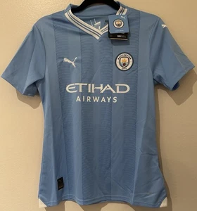 NEW  Manchester City FC Version Home’s Jersey 23/24 Sz Women’s Small Original - Picture 1 of 6