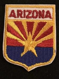 Parche Bandera del Estado ARIZONA Souvenir Viaje Bordado Hierro - Imagen 1 de 3