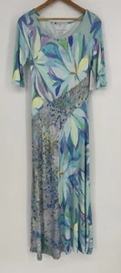 Soft Surroundings Stella Maxi Dress Women's XS Floral Stretch Brand New Boho - Picture 1 of 11