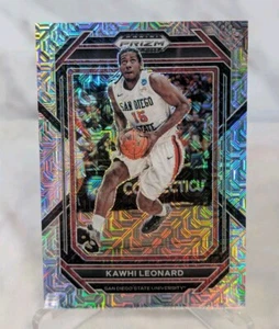 Kawhi Leonard 2023 Prizm Draft Picks MOJO 09/25 San Diego St Aztecs Clippers - Imagen 1 de 3