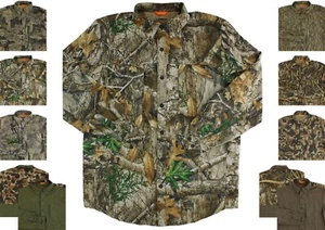 Magellan Outdoors Hunt Gear Shirt Men's Sportswear Rip-Stop, Long Sleeve, Vented - Picture 1 of 17