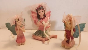 fairy christmas Ornaments set of 3 x - Picture 1 of 5