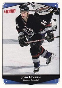 #295 Josh Holden - Vancouver Canucks - 1999-00 Upper Deck Victory Hockey