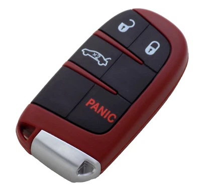 NUEVO OEM 2019-2023 DODGE CHALLENGER CARGADOR SRT TRASERO ROJO MANDO A DISTANCIA LLAVERO 68394204 Foto 1 de 4