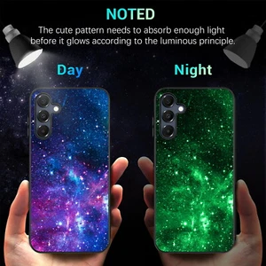 Funda protectora para teléfono Samsung Galaxy A16 5G a prueba de golpes que brilla en la oscuridad - Imagen 1 de 9