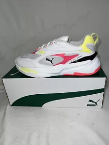 Zapatillas para mujer Puma RS-Fast Pop blancas rosa amarillas negras 375135 02 talla 8 - Imagen 1 de 2