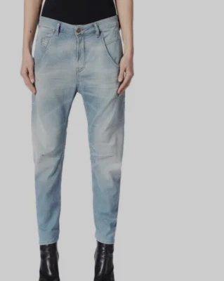 New DIESEL FAYZA-NE 0688Z JEANS W27 SIZE 10 ladies womens joggjeans Boyfriend - Image 1 of 4