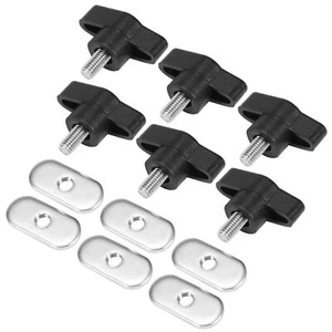 6 Sets Kayak Screws Nuts Hardware for Rail Canoe Kayak Track Mounting System Q - Picture 1 of 10