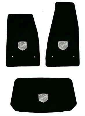 Lloyd Mats LUXE 3 件套地板垫套装 2013 - 2017 道奇 SRT Viper * 银色毒蛇标志* — 第 1/4 张图片