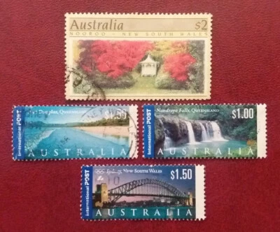 AUSTRALIA 1989-2001 Used Selection Garden Bridge Falls Port XF 1766 - Image 1 of 2