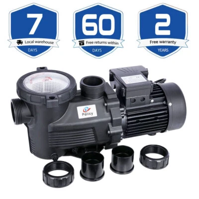 Swimming Pool Pump 3HP Inground Motor Strainer For Hayward Pump Replacement - Image 1 of 4