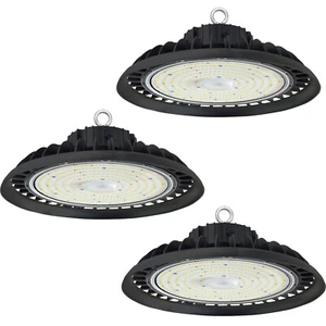 3 Pack 150W LED Warehouse Lights Commercial Factory Lowbay Area Lighting Fixture - Picture 1 of 13