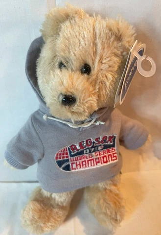 2007 RED SOX WORLD CHAMPIONS FOREVER COLLECTIBLES 8” TEDDY BEAR PLUSH Cover