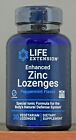 Life Extension Enhanced Zinc Lozenges 30 Peppermint Flavor Immune System Lozenge