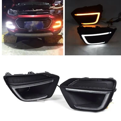 For Chevrolet Trax 2017 2018-2022 LED Daytime Running Lights DRL Fog Lamps - Image 1 of 4