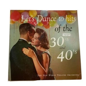 'Let's Dance To Hits Of The 30's And 40's Vintage Vinyl Record/LP-GUC - Imagen 1 de 6