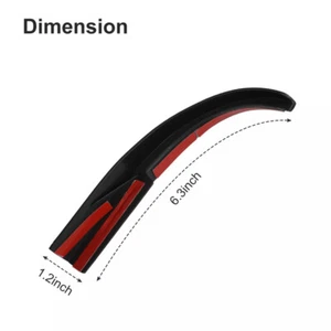 For 2007-2018 Jeep Wrangler JK Accessories Water Rain Diverters Gutter Extension - Picture 1 of 8
