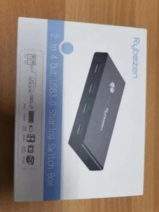 Rybozen USB Switch USB 3.0 Switcher USB KVM Switch Sharing 4 USB Devices... - Bild 1 von 8