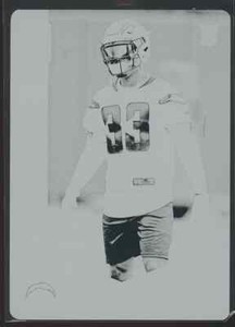 Derwin James 2018 Donruss Elite Black Printing Plate RC 1/1
