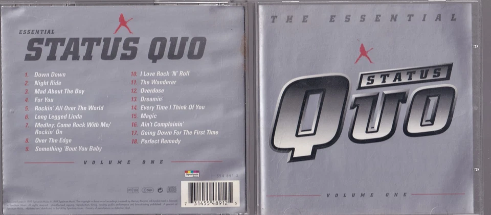 STATUS QUO The Essential Status Quo Volume One CD 18 TRACKS E00145 - Immagine 1 di 1