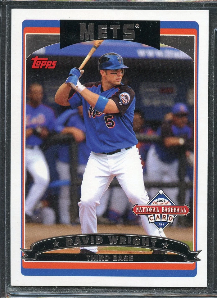 2006 Topps National Baseball Card Day - #9 - David Wright - New York Mets - Image 1 of 1