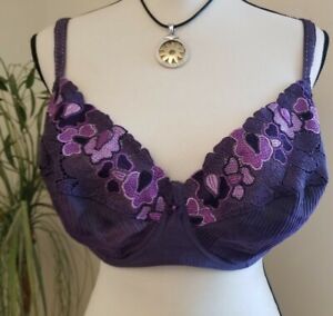 AUBADE LINGERIE MADE IN FRANCE EMBROIDERY 40D BRA USED