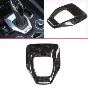 Forged Carbon Gear Shift Box Panel Cover for Alfa Romeo Giulia Stelvio 2020-23 - Picture 1 of 6