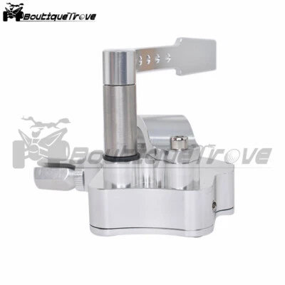 CONJUNTO DE ACELERADOR PRATA POLEGAR TARUGO PARA YAMAHA BANSHEE YFZ RAPTOR 350 660 700 - Imagem 1 de 4